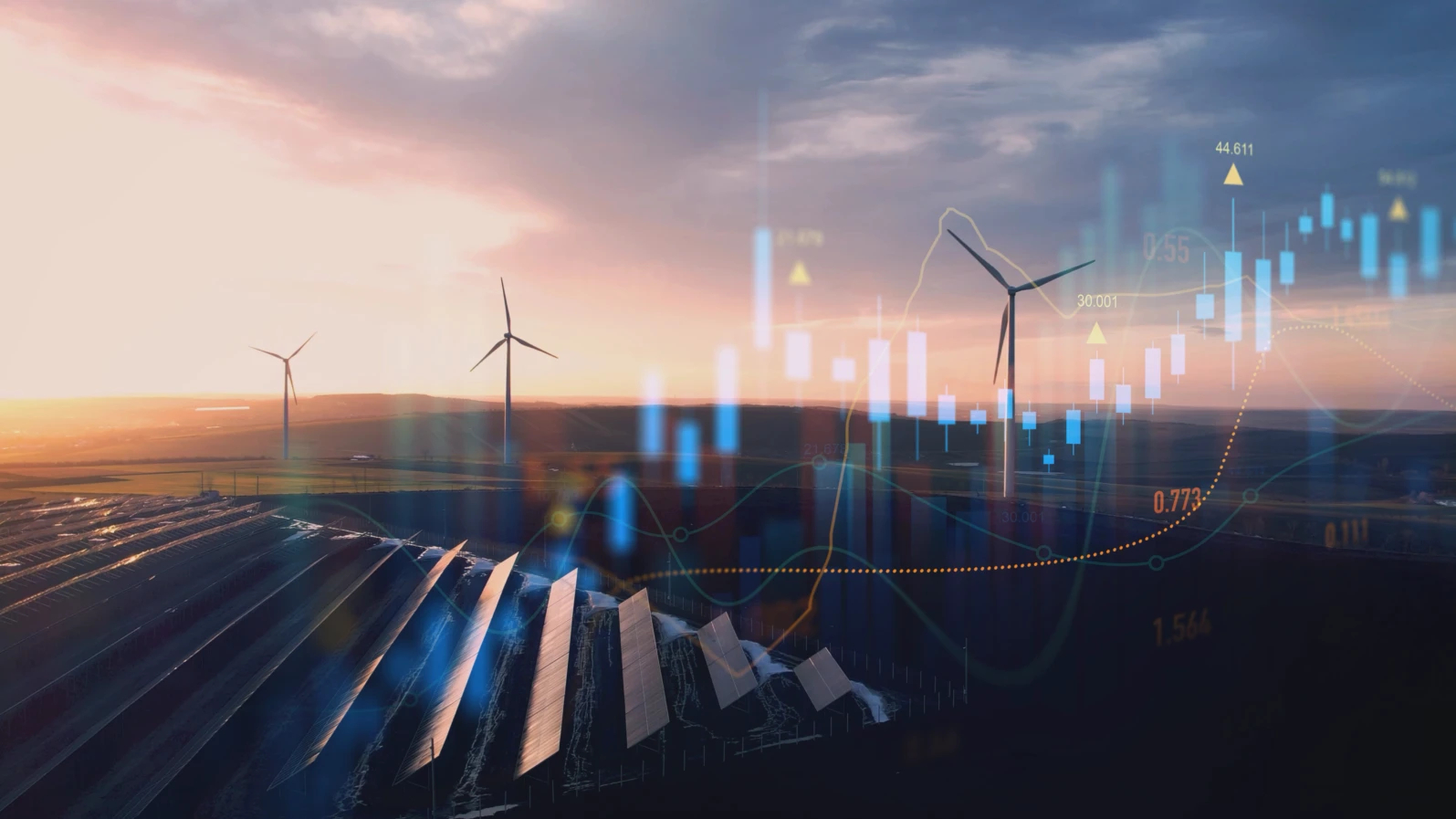 Hero section background